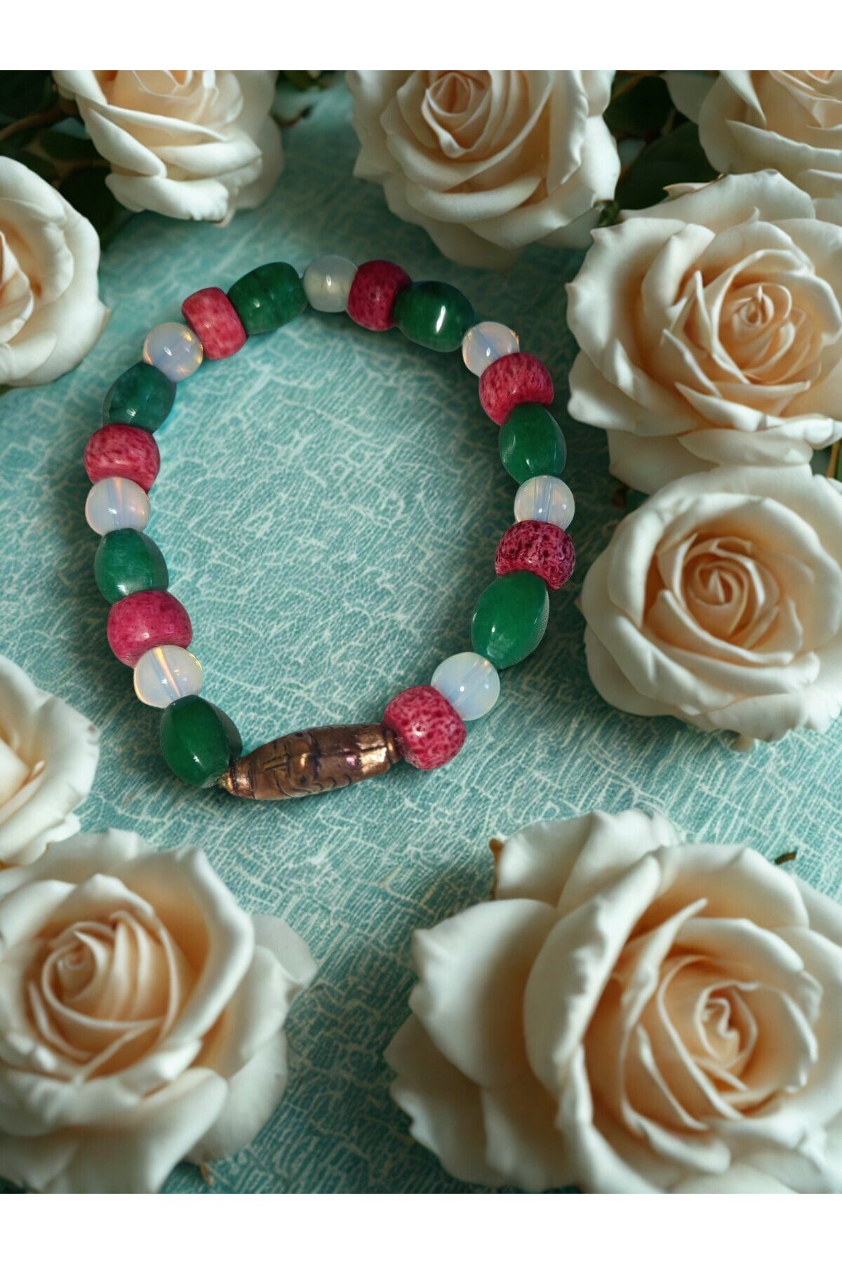 Şans, Güç ve Sezgi Doğal Taş Bileklik