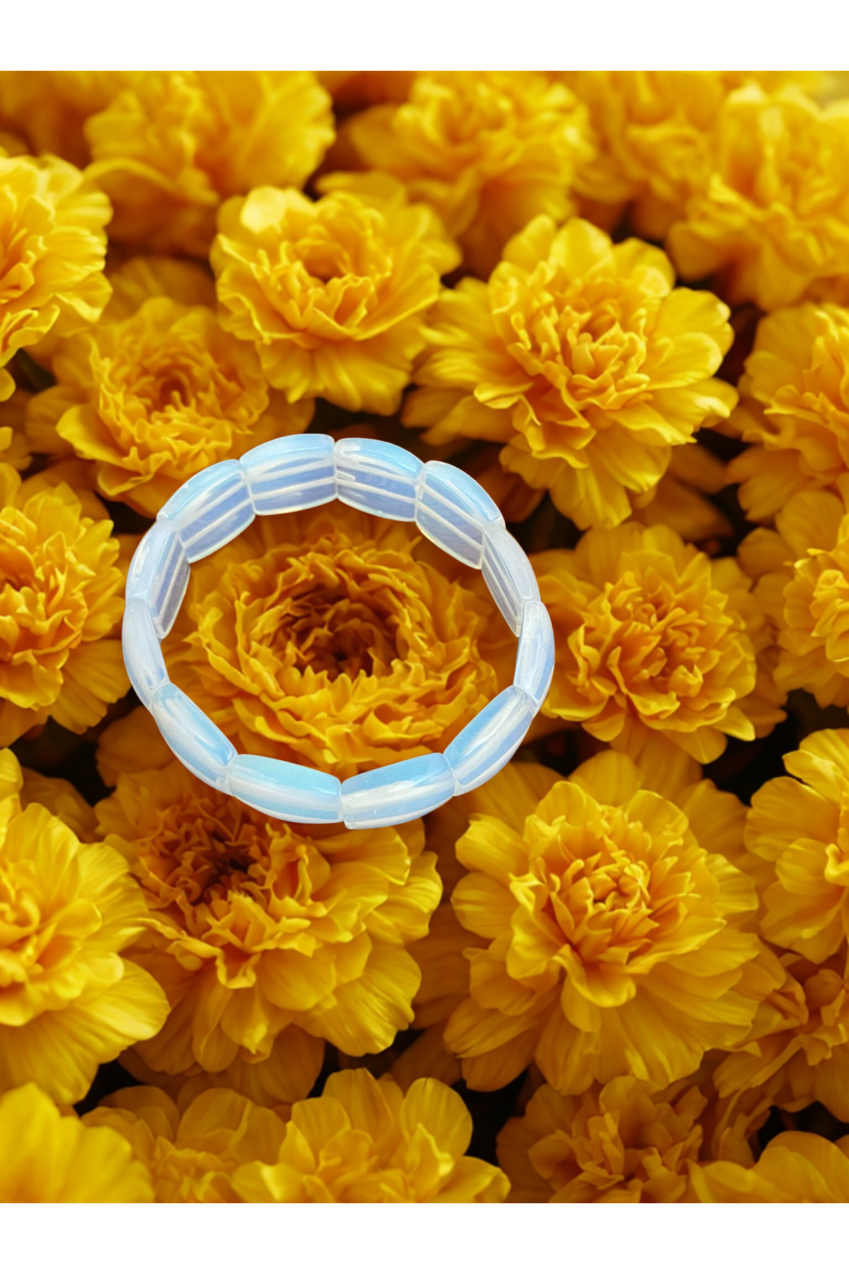 Ay Taşı Rolex Kesim Taş Bileklik