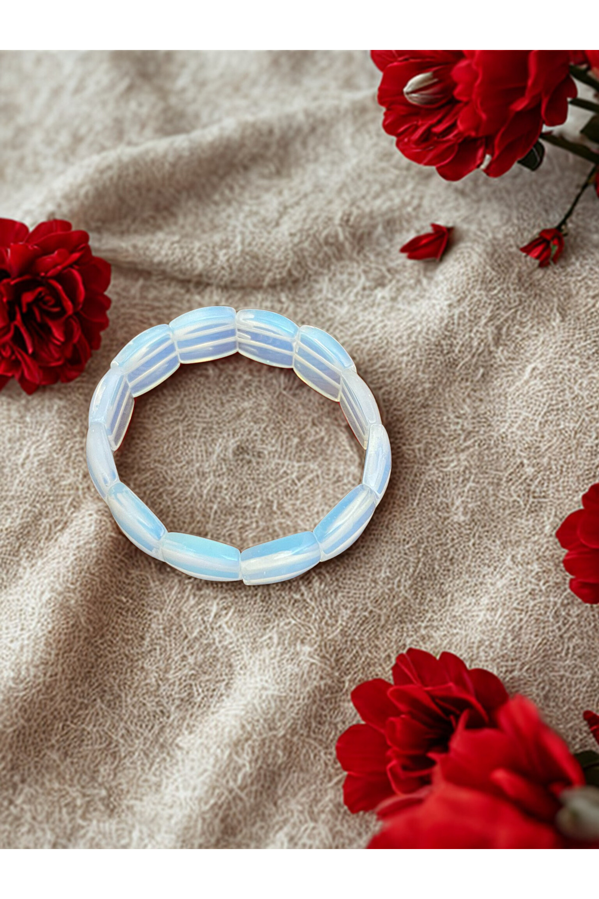 Ay Taşı Rolex Kesim Taş Bileklik