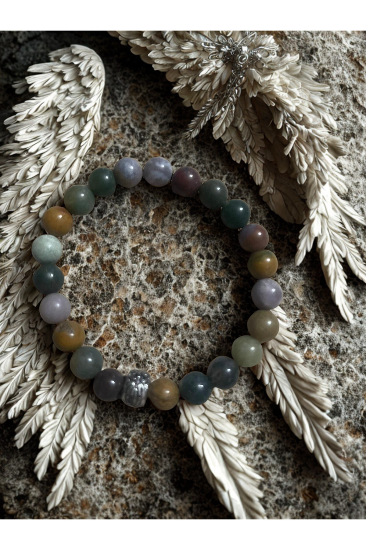 Krizokol Doğal Taş Bileklik