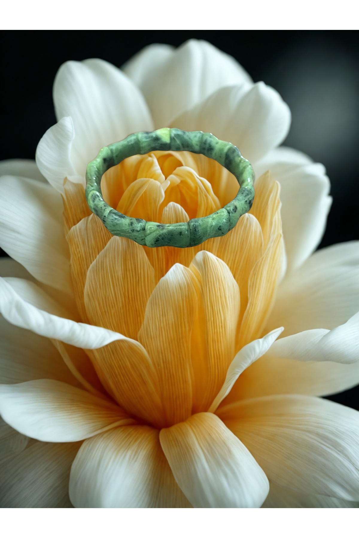 Yeşim Rolex Kesim Doğal Taş Bileklik