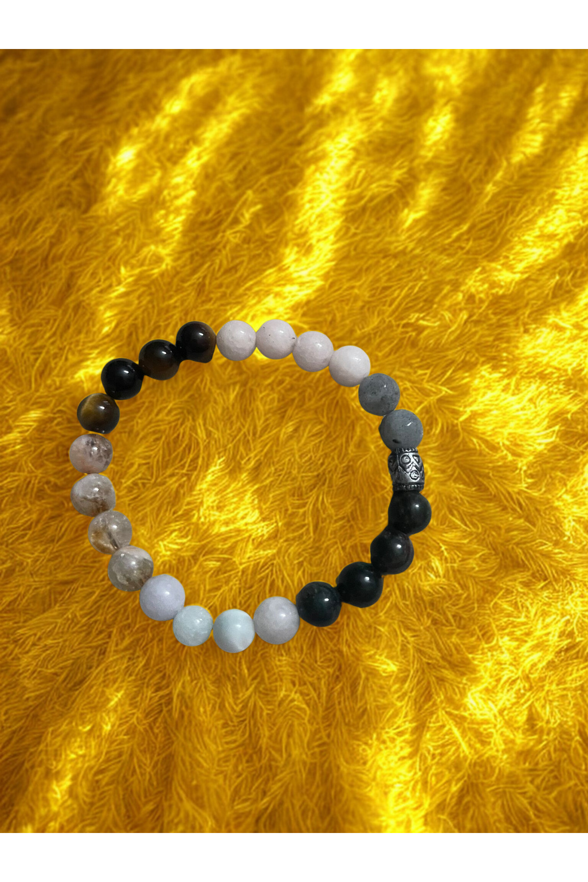 Stresi Dengeleyen, Hafızayı ve Duyguları Güçlendiren Doğal Taş Bileklik