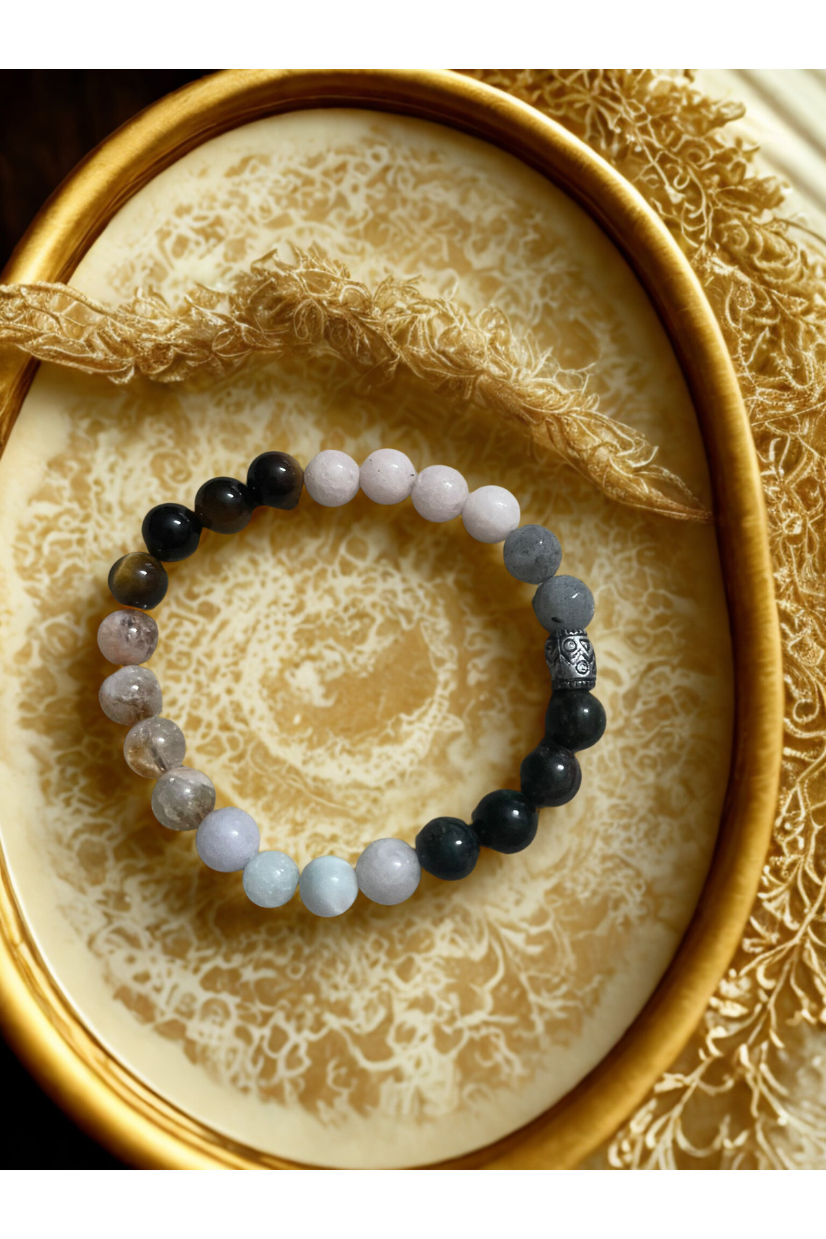 Stresi Dengeleyen, Hafızayı ve Duyguları Güçlendiren Doğal Taş Bileklik