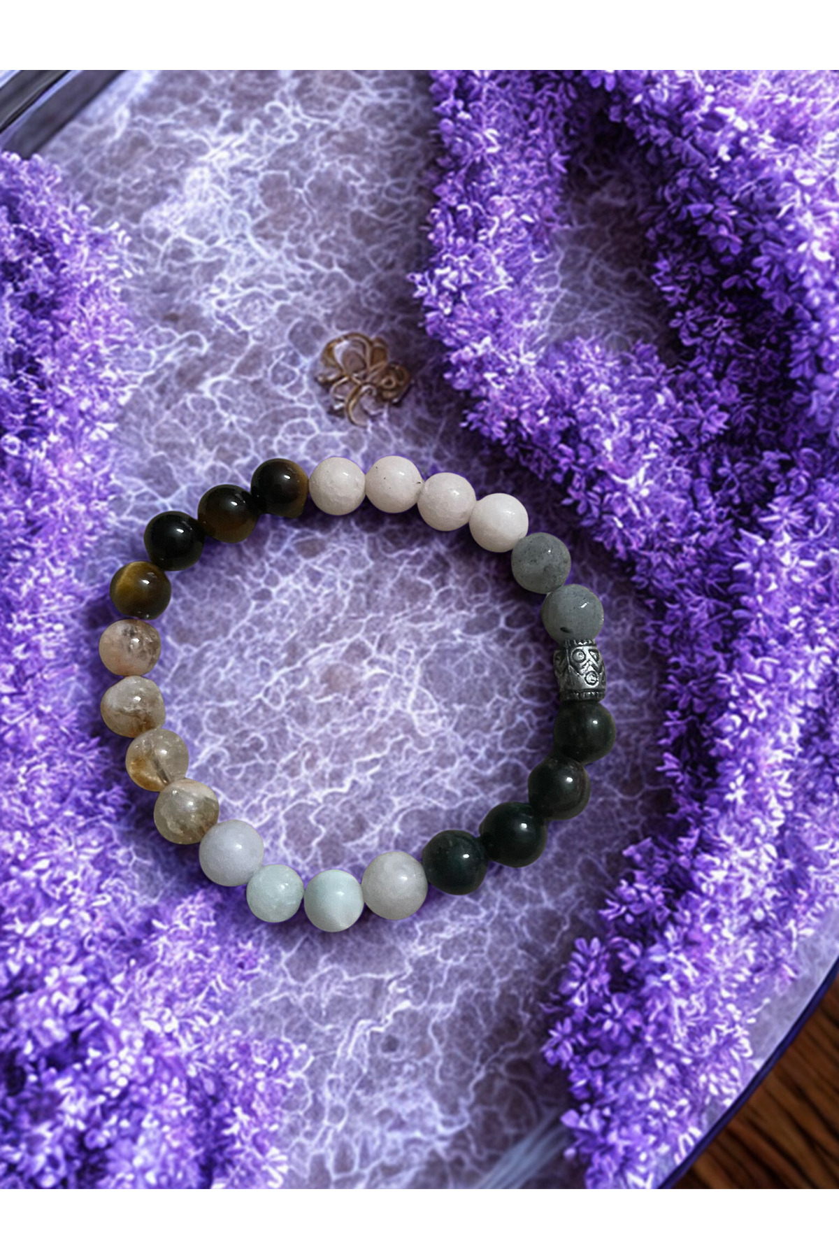 Stresi Dengeleyen, Hafızayı ve Duyguları Güçlendiren Doğal Taş Bileklik