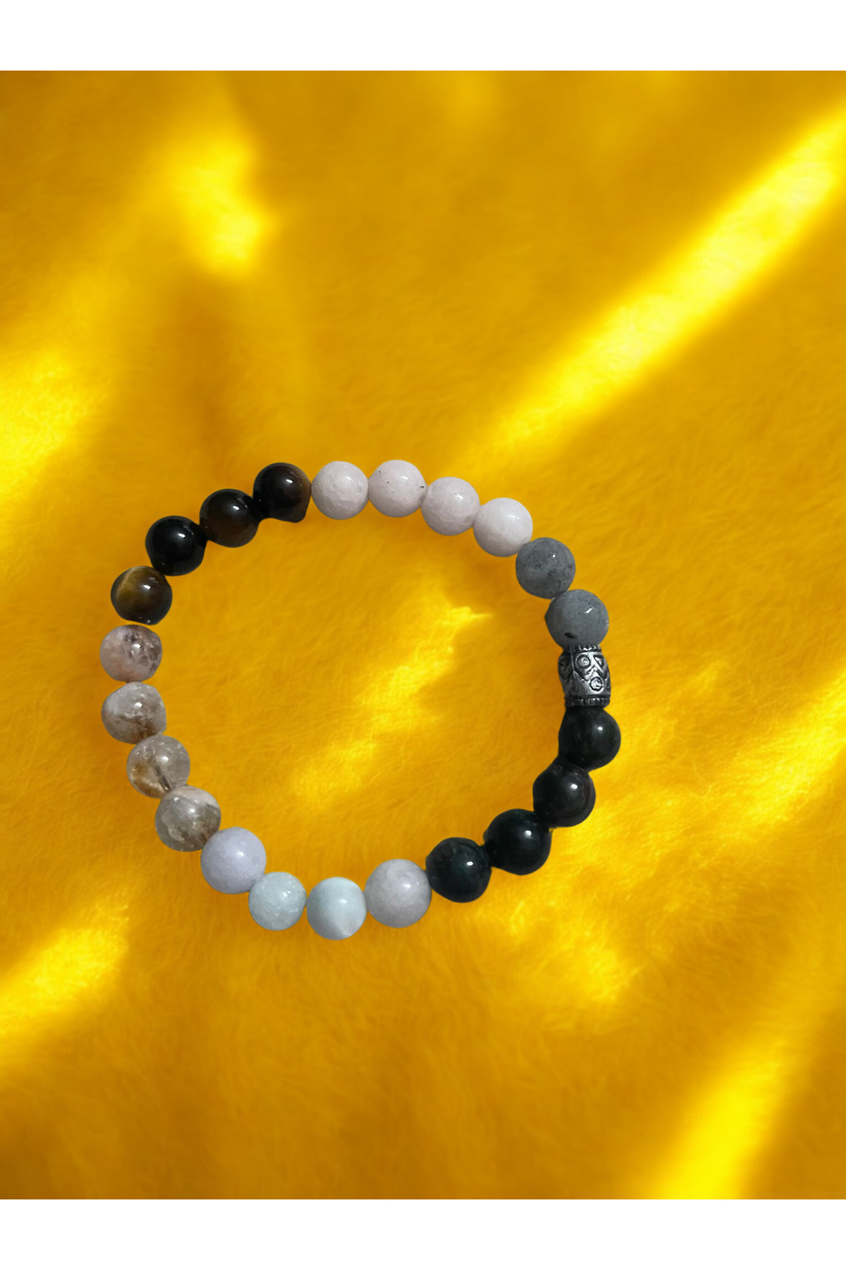 Stresi Dengeleyen, Hafızayı ve Duyguları Güçlendiren Doğal Taş Bileklik