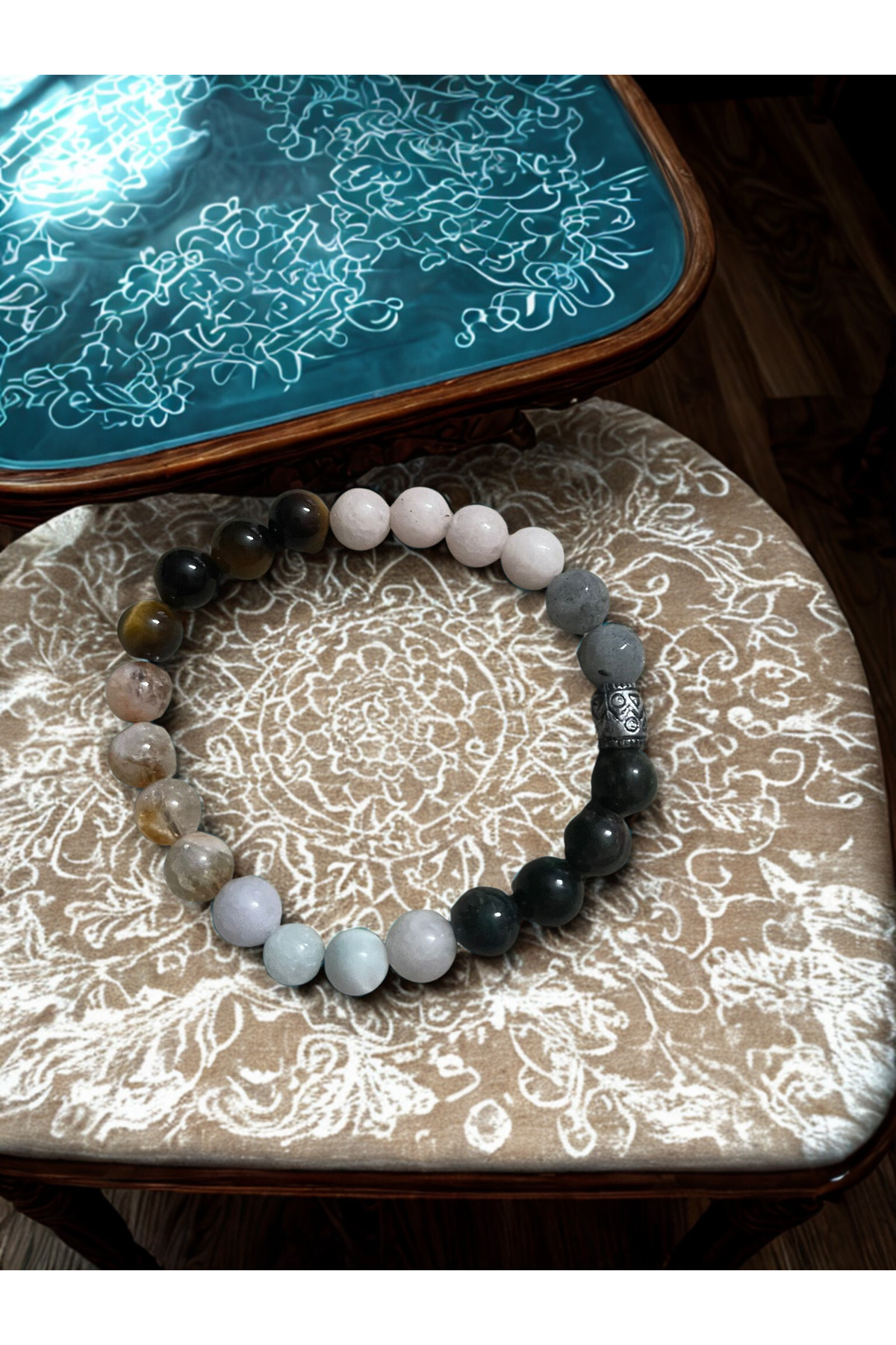 Stresi Dengeleyen, Hafızayı ve Duyguları Güçlendiren Doğal Taş Bileklik