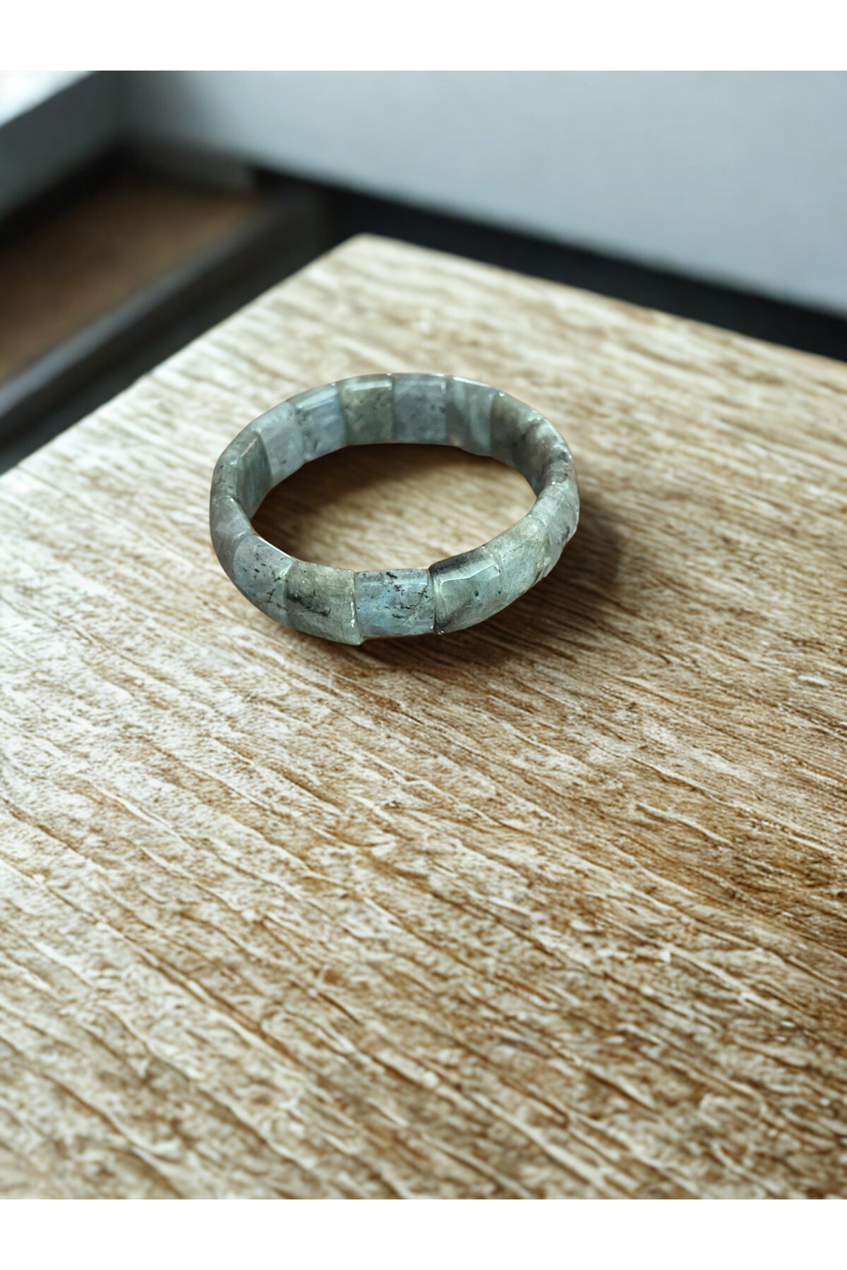 Rolex Kesim Labrodorit Doğaltaş Bileklik