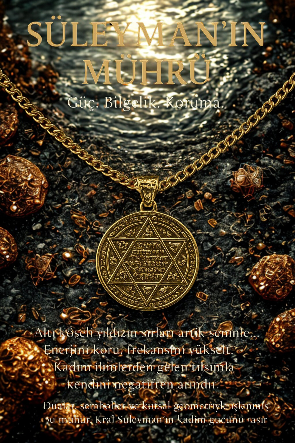 Süleymanın Mührü Kolyesi