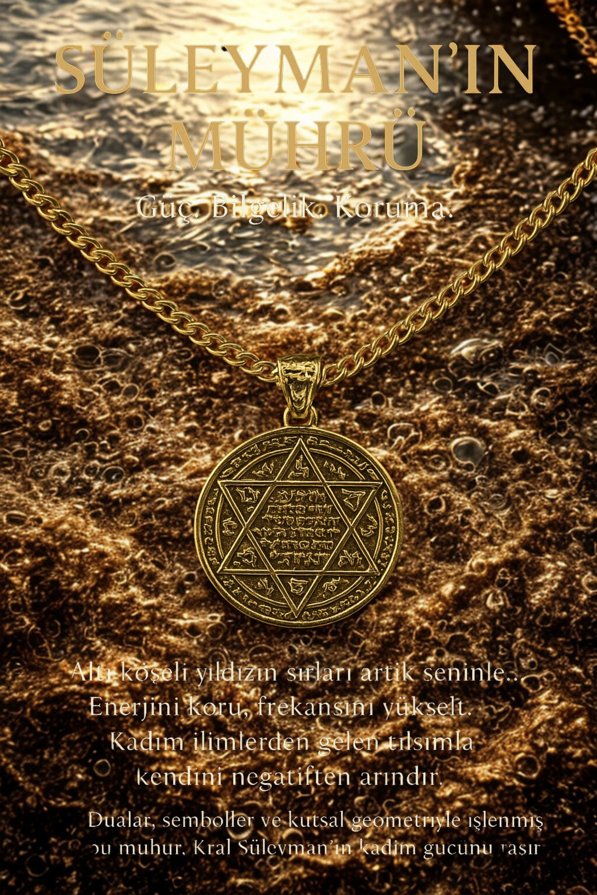 Süleymanın Mührü Kolyesi